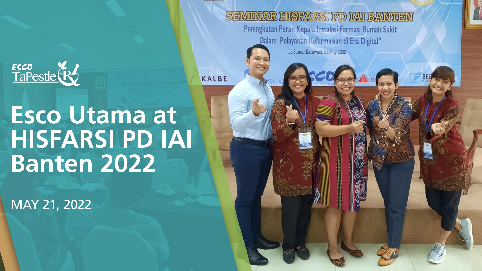 Esco Utama at HISFARSI PD IAI Banten 2022